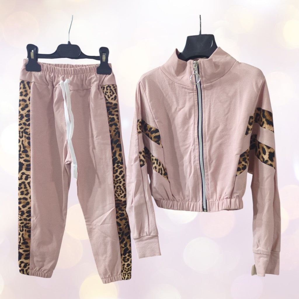 Tuta Garzata Maculata Rosa 🐆🩷