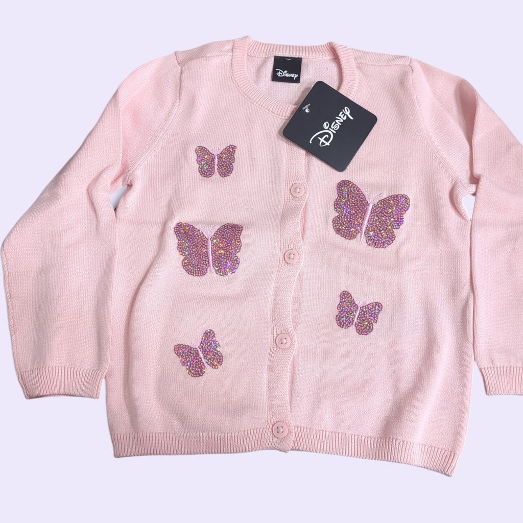 Set Cardigan Farfalle + Jeans Baby