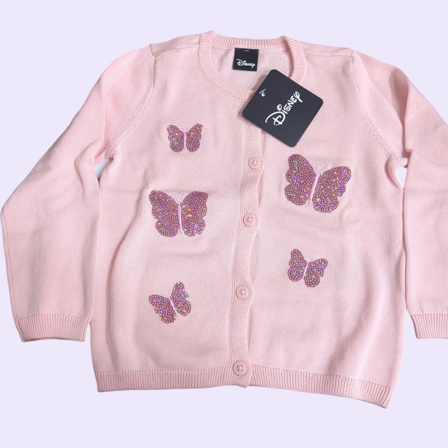 Set Cardigan Farfalle + Jeans Baby
