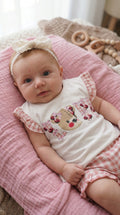 Completo Neonata - Maglietta e Pantaloncino con Orsacchiotti
