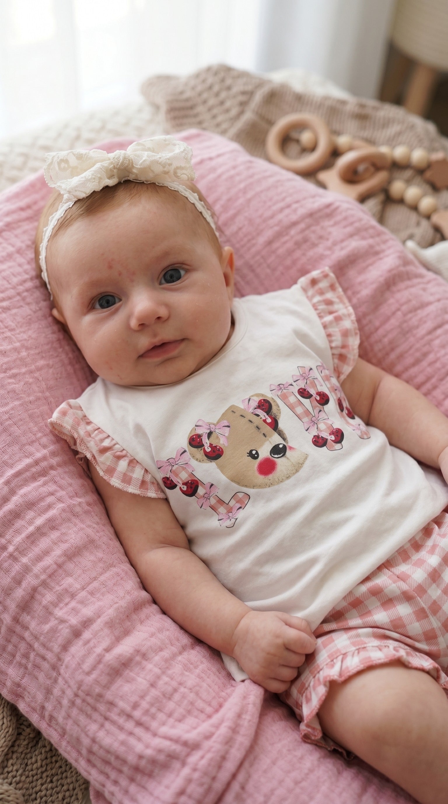Completo Neonata - Maglietta e Pantaloncino con Orsacchiotti