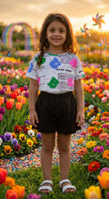 Completo Bimba 2 Pezzi T-Shirt e Pantalone in Cotone
