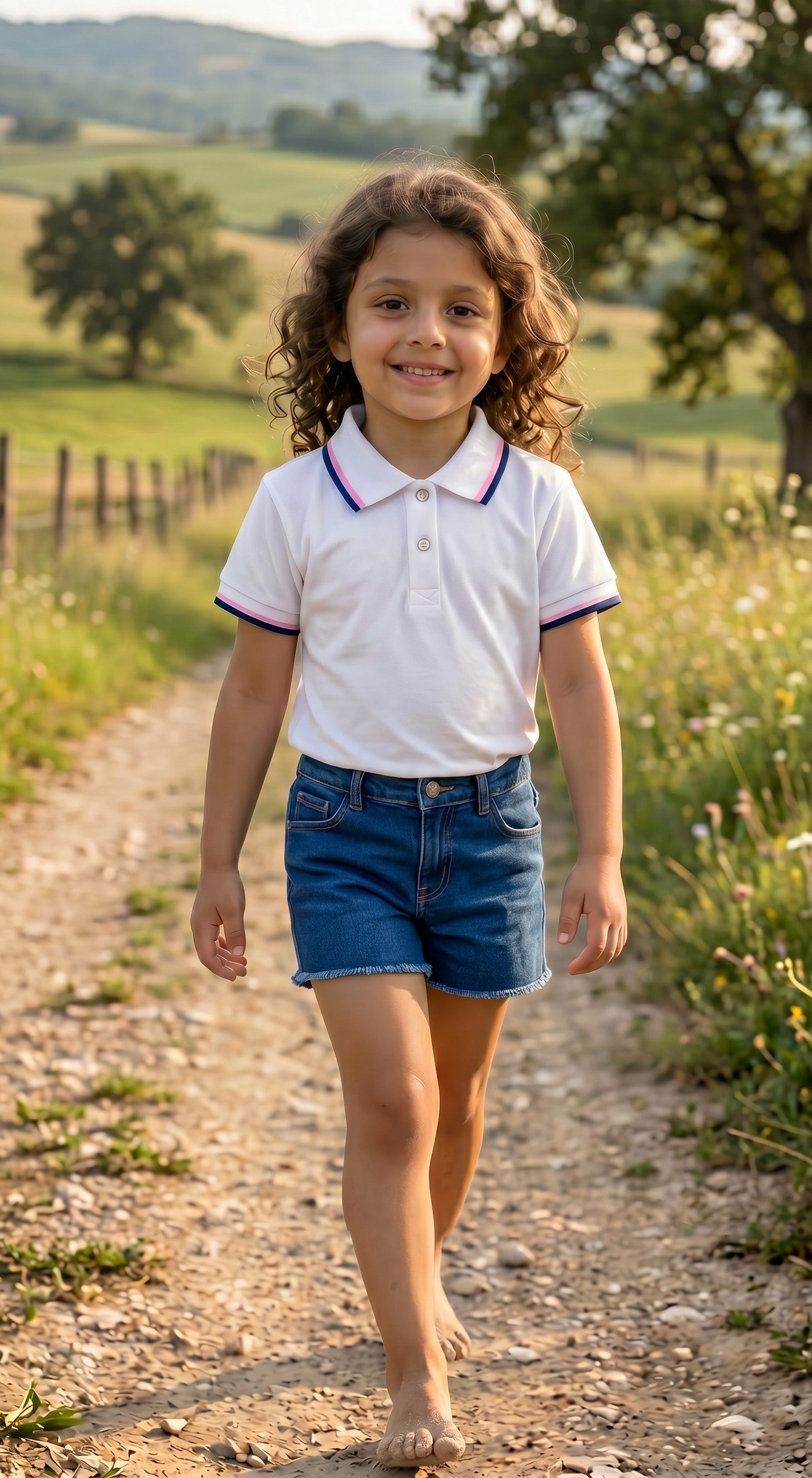 Polo Bimba in Tre Colori