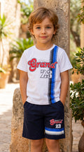 Completo Bimbo in Cotone T-Shirt e Pantalone