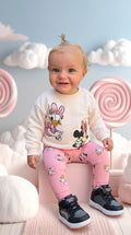 Completo Bambina Disney - Felpa Garzata e Leggings