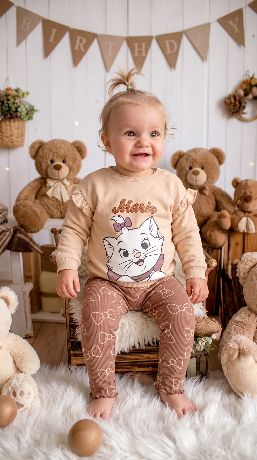 Completo Minou Baby – Felpa Felpata + Leggings