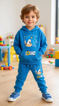 Tuta Sonic – Felpa con Cappuccio + Pantalone