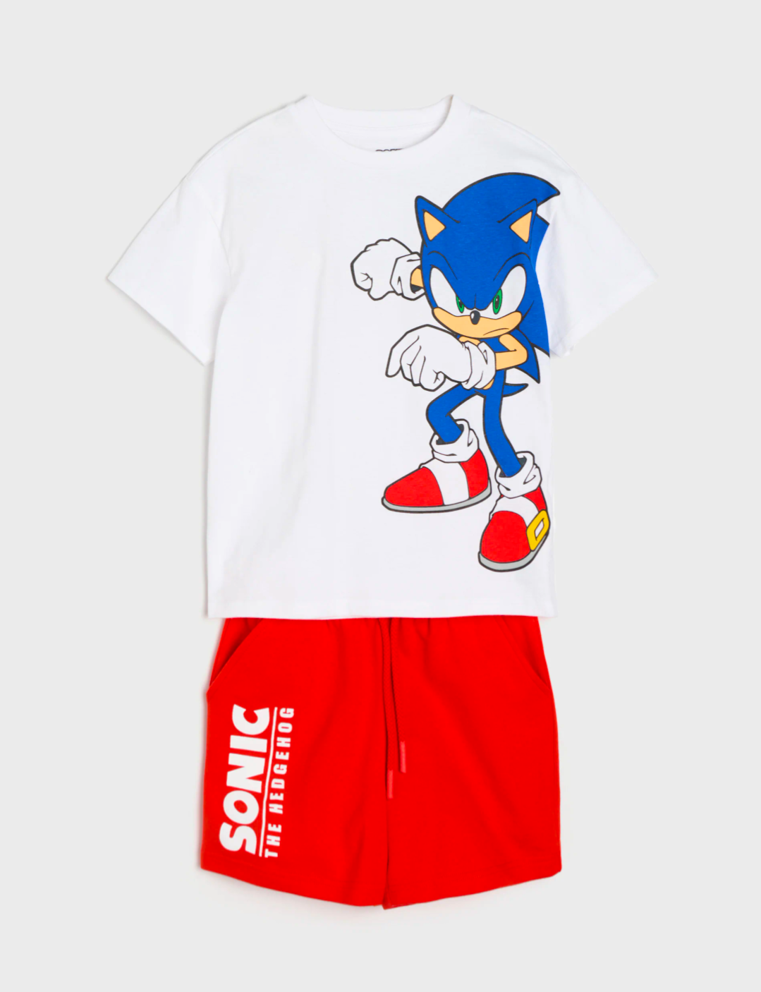 Completo Sonic the Hedgehog – T-shirt e Shorts – Bambino