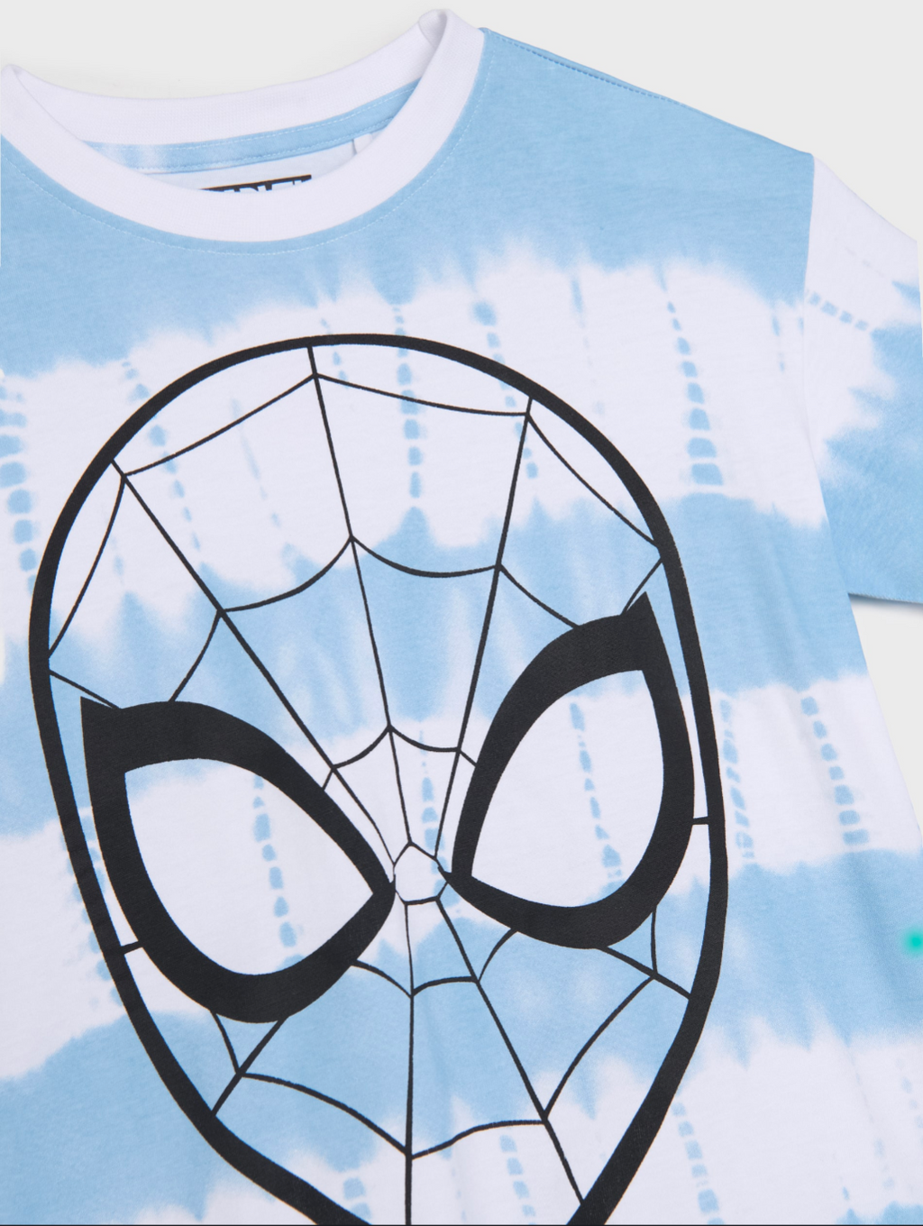 Completo Spider-Man Marvel – T-shirt Tie-Dye e Shorts – Bambino