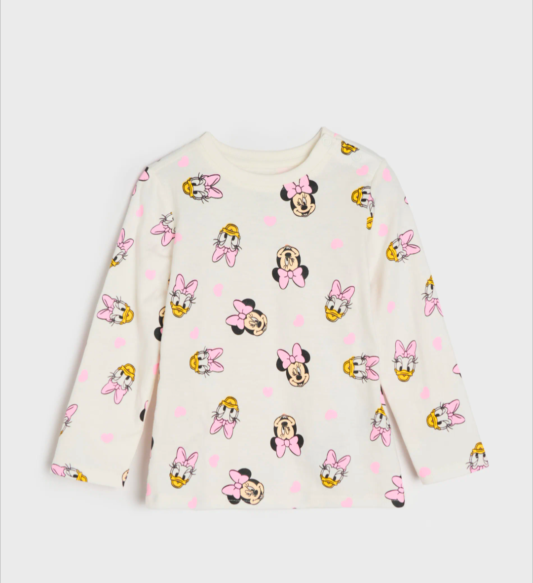 T-Shirt Manica Lunga Disney – Pattern Minnie & Friends