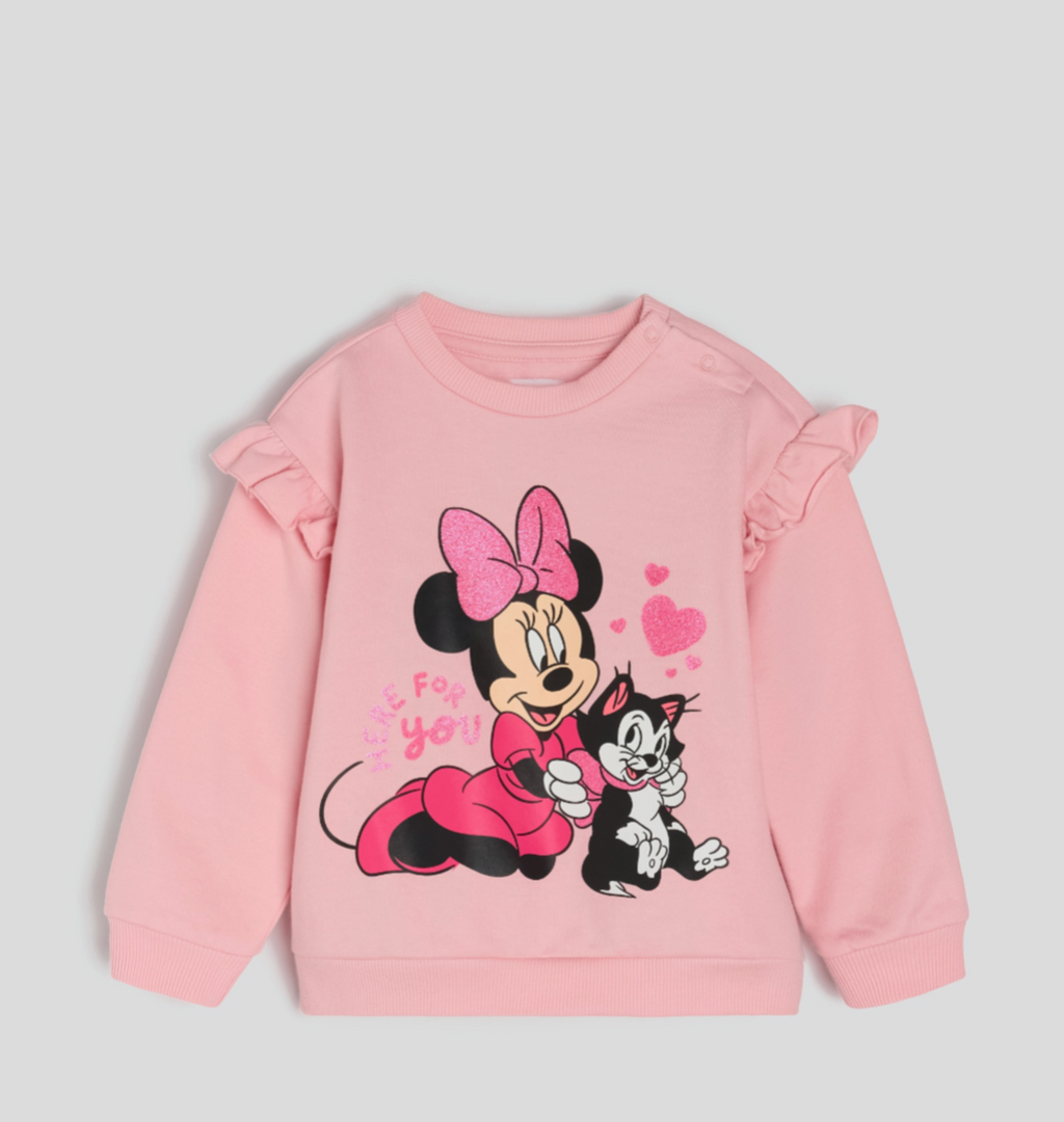 Completo Bambina Disney Minnie - Felpa e Jeans