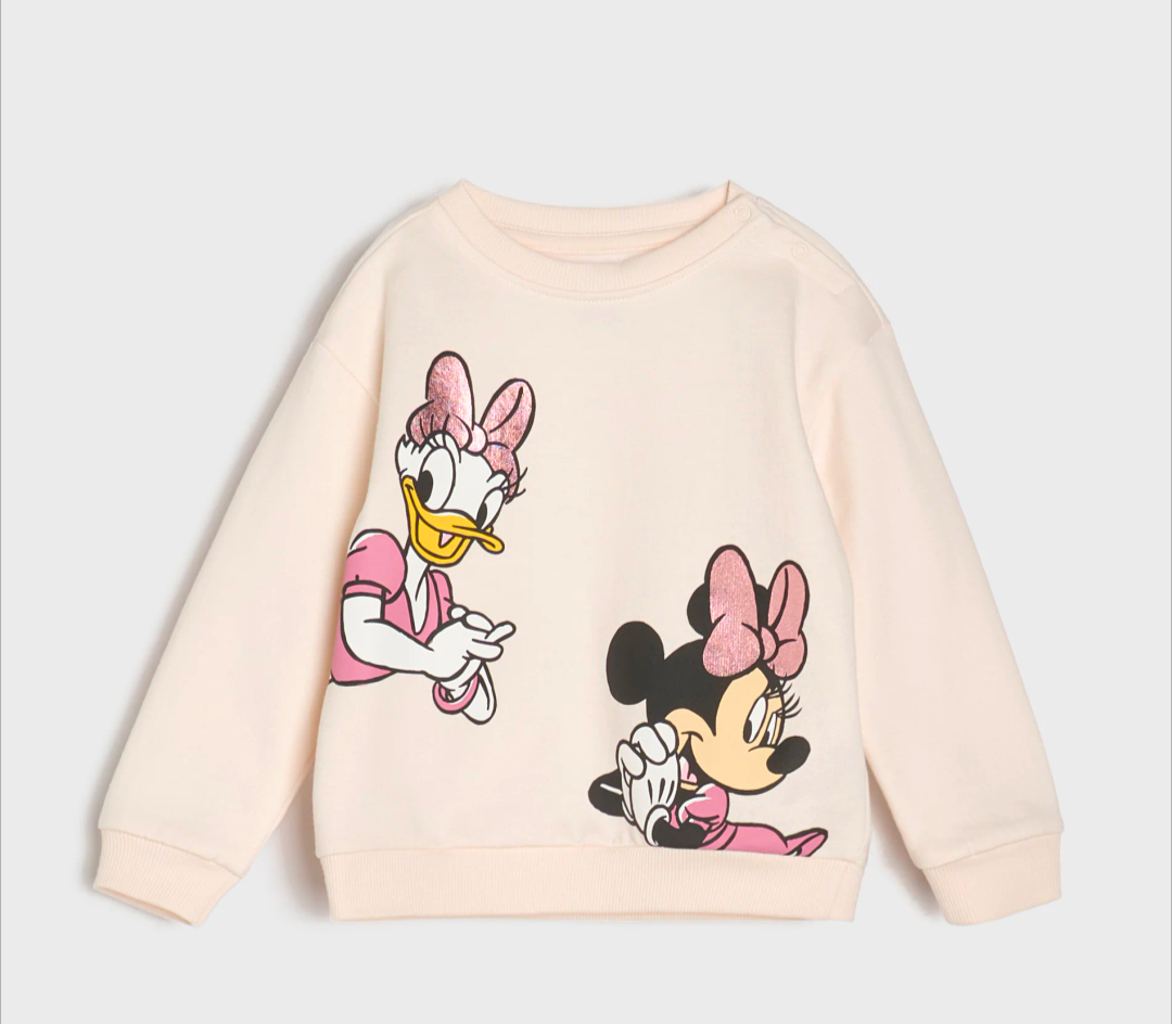 Completo Bambina Disney - Felpa Garzata e Leggings