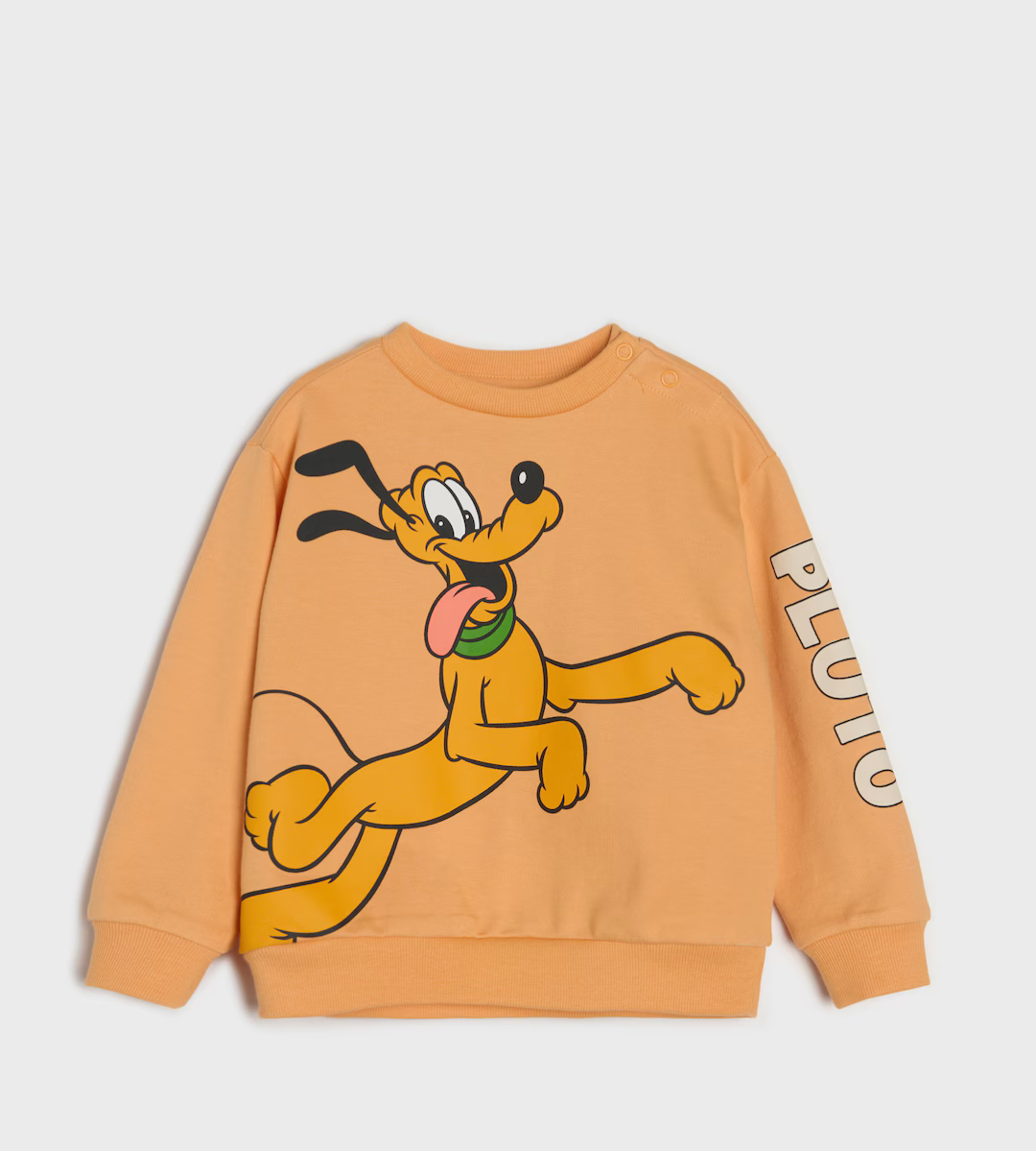 Felpa Bambino Pluto Disney – Girocollo Garzata