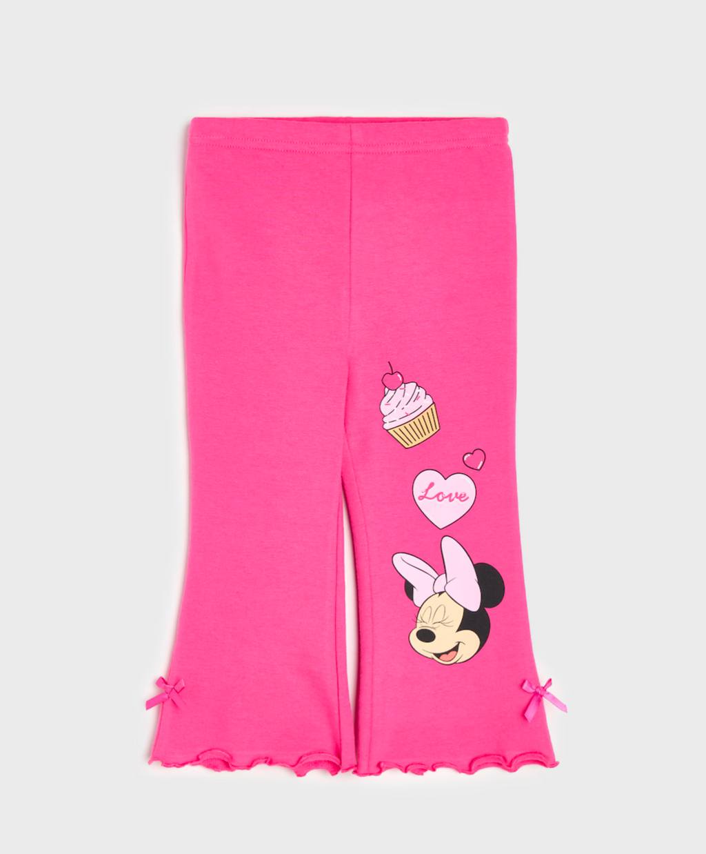 Completo Bambina Minnie Mouse – Felpa Garzata + 2 Leggings a Zampa