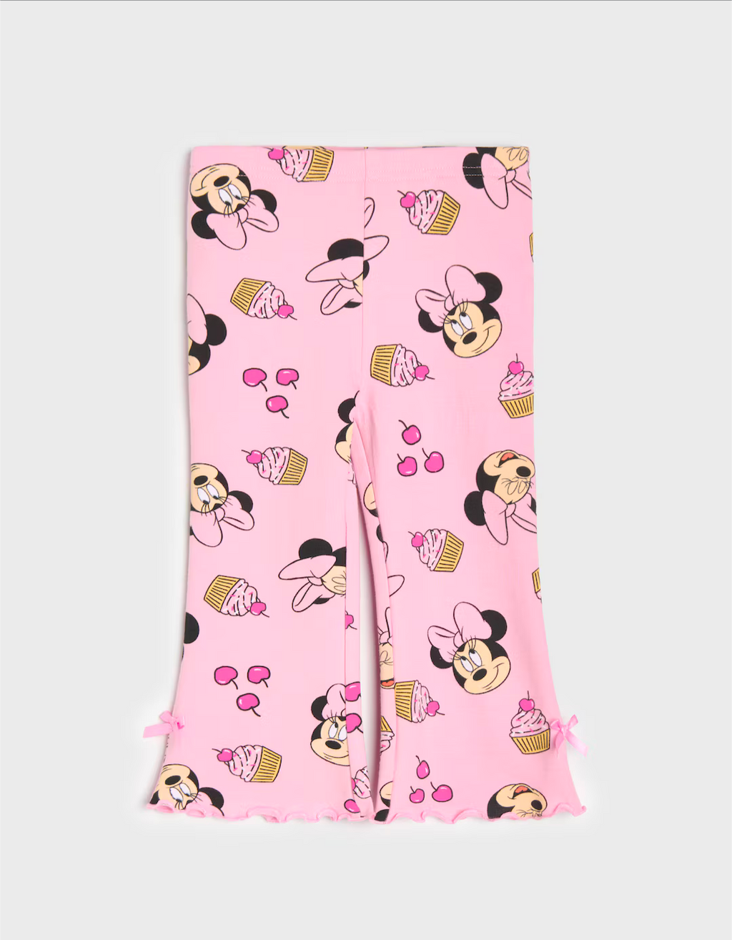 Completo Bambina Minnie Mouse – Felpa Garzata + 2 Leggings a Zampa