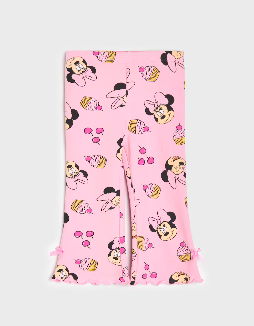 Completo Bambina Minnie Mouse – Felpa Garzata + 2 Leggings a Zampa