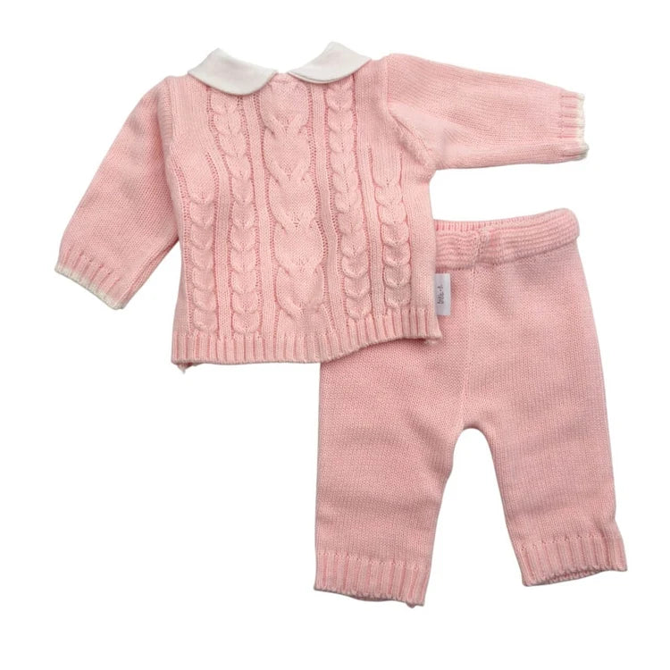 Completo Neonata 2 Pezzi in Lana - Melanie