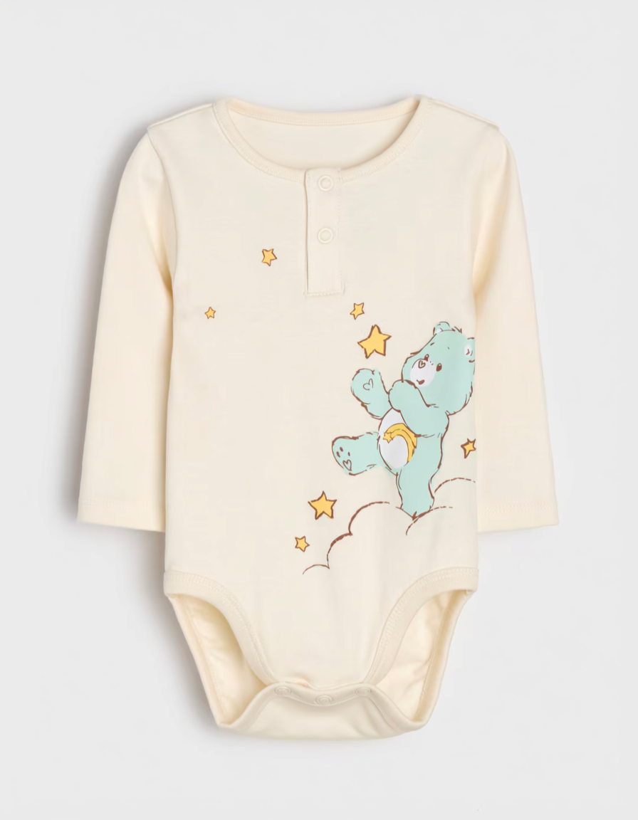 Set Neonato Care Bears – Body + Pantaloni + Cappellino
