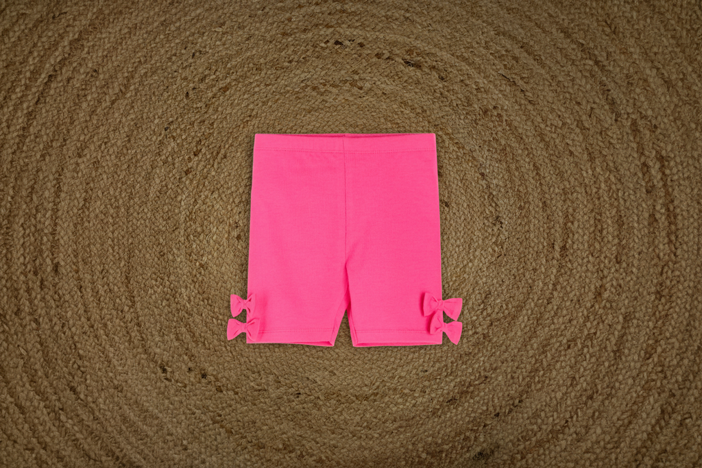 Completo Minou Disney – T-shirt e Shorts Rosa – Neonata