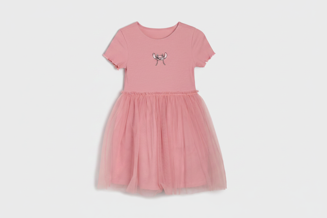 Vestito Stitch flat senza etichetta